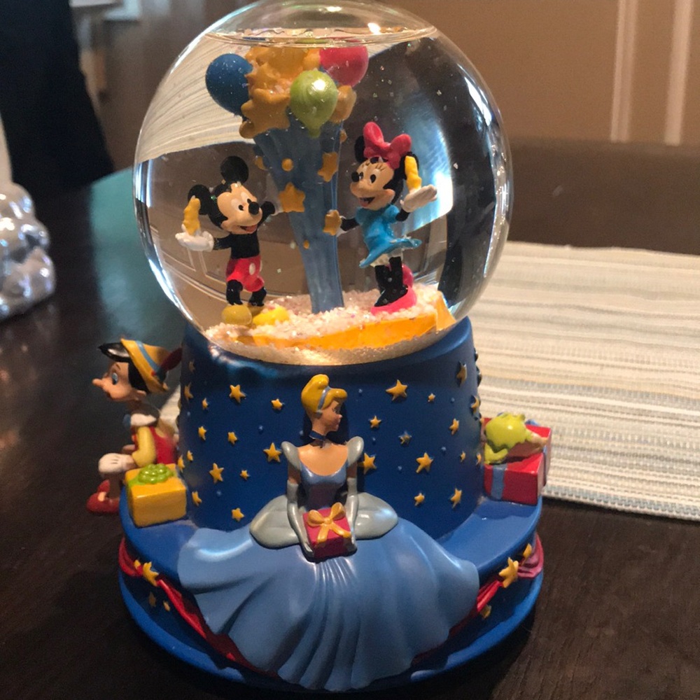 100th Disney musical waterglobe